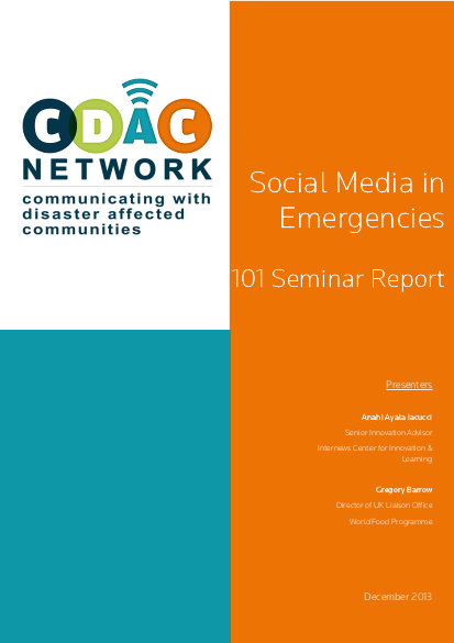 101 report on social media in emergencies final png