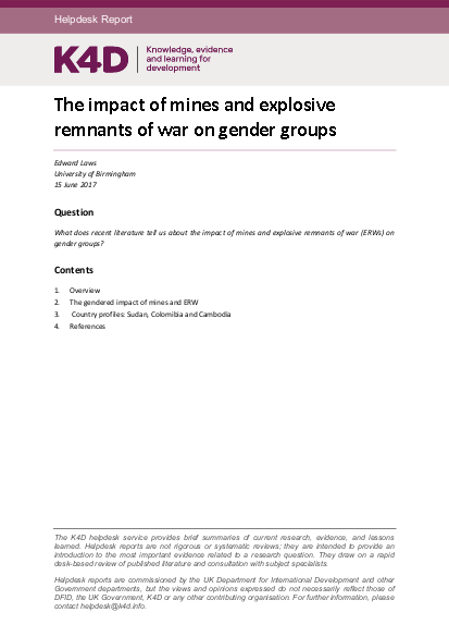 149 the impact of mines and explosive remnants of war on gender groups png