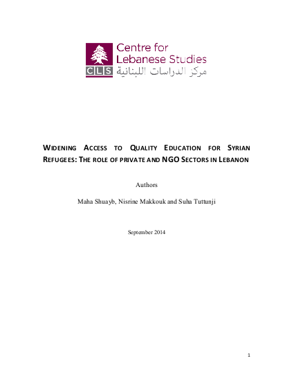 168 widening access to quality education for syrian refugees final 26 9 2014 png