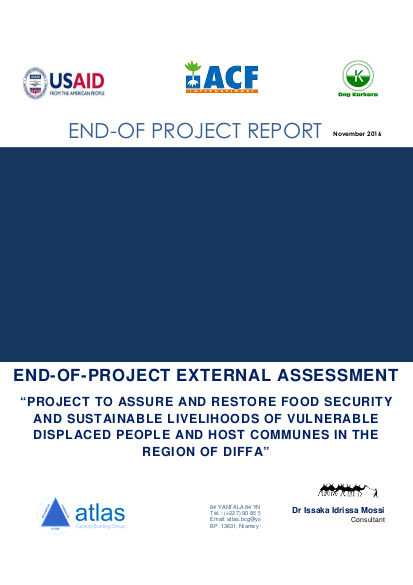 2016 niger neb2ac evaluation report png