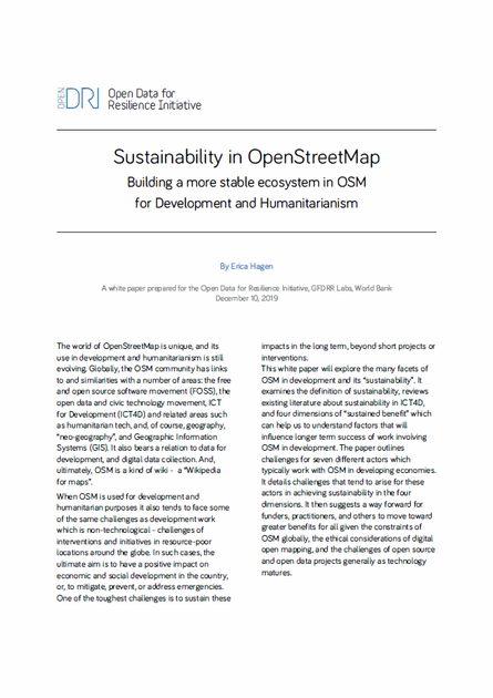 2019 Sustainability in OSM OpenDRI png