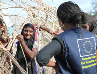 EU humanitarian staff take time to ask people hit by drought in Kenya what they need and if aid is reaching them.