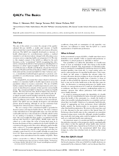 %5Bweinstein et al 2009%5D qalys the basics png