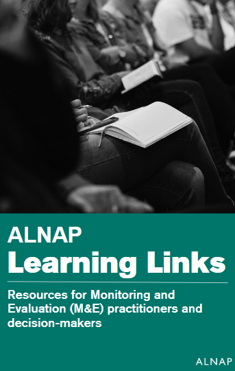 ALNAP learning links M%26E front cover png