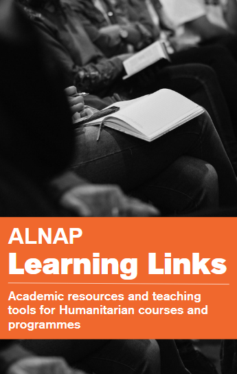 ALNAP learning links front cover png