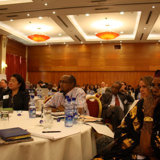 Participants from among ALNAP's members attend one of ALNAP's annual meetings