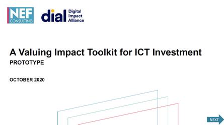 DIAL Toolkit ICT Investment cover page PNG