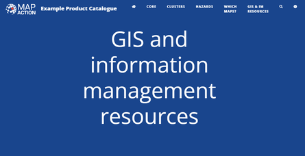 GIS MapAction PNG