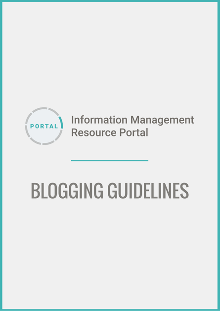 IM Resource Portal   Blogging Guidelines   Cover page 1 png