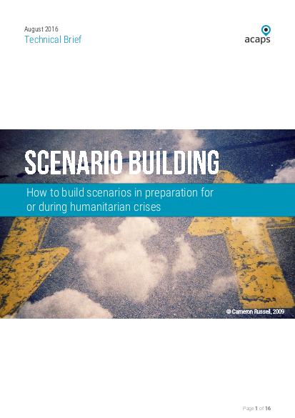 Scenario Building: How to build scenarios in preparation for or during ...