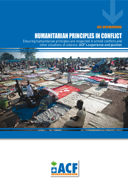 Acf position paper humanitarian principles in conflit nov2013 png