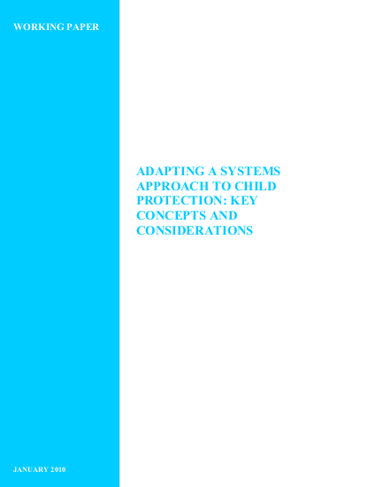 Adapting systems child protection jan 2010 png