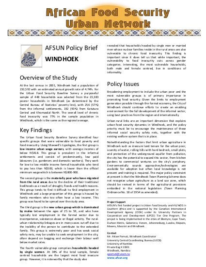 Afsun policy briefs windhoek%2C 26 may 2009 png