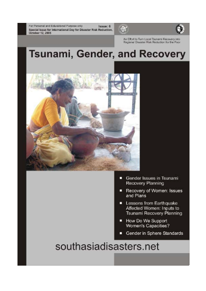 Aidmi tsunami gender recovery oct 2005 png