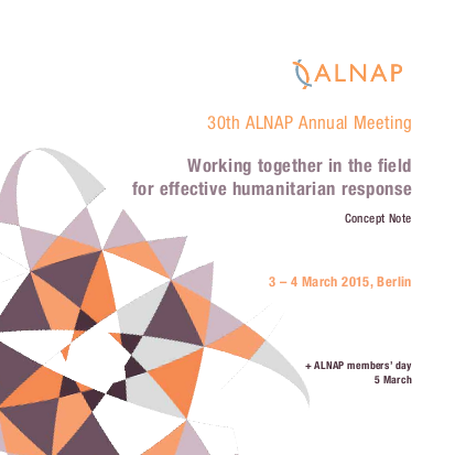 Alnap 30 annual meeting concept note png