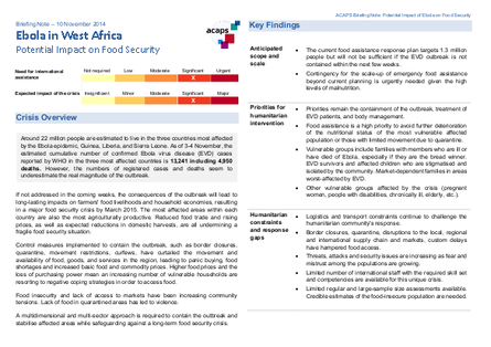 B acaps bn west africa ebola impact on food security 11 nov 2014 png