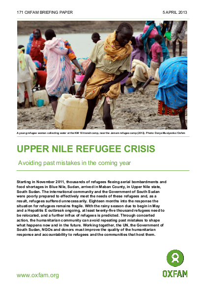 Bp171 upper nile sudan refugee crisis 050413 en png