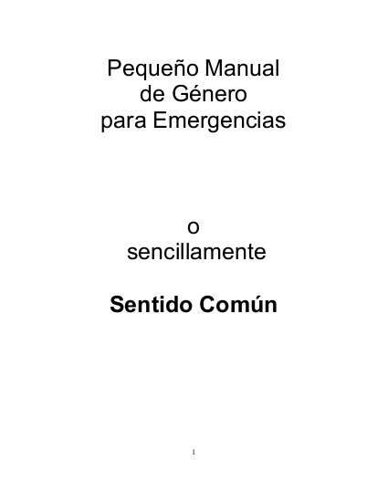 Clifton 2010 pequeno manual de genero para emergencias png