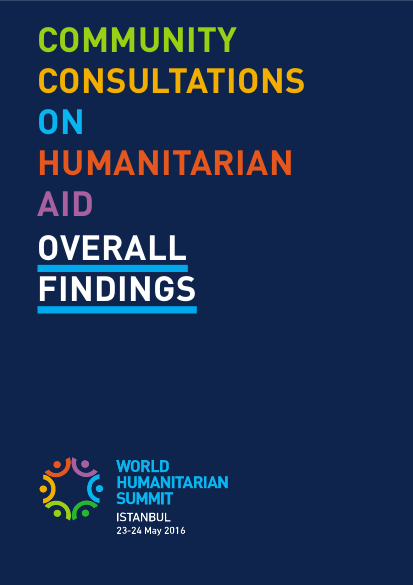 Community consultations on humanitarian aid overall findings png