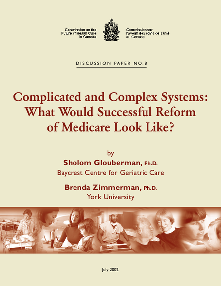 Complicatedandcomplexsystems zimmermanreport medicare reform png