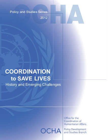 Coordination to save lives history and emerging challenges png