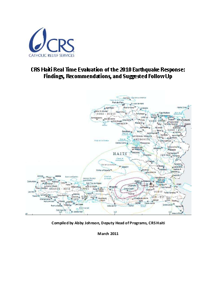 Crs haiti rte summary and follow up plan march2011 png