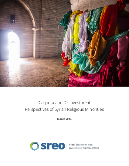 Diaspora and disinvestment perspectives of syrian religious minorities png