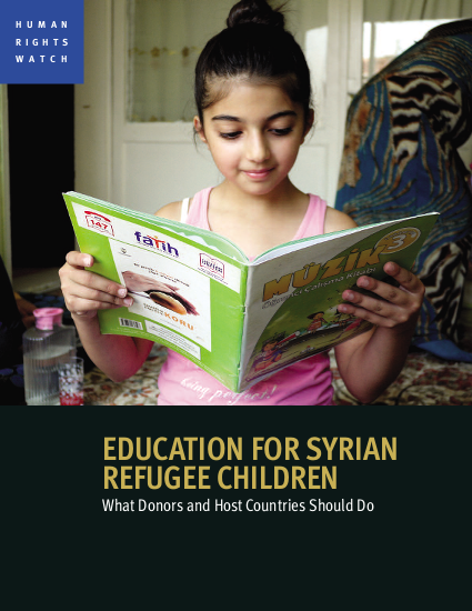 Education for syrian refugee children what donors and host countries should do png