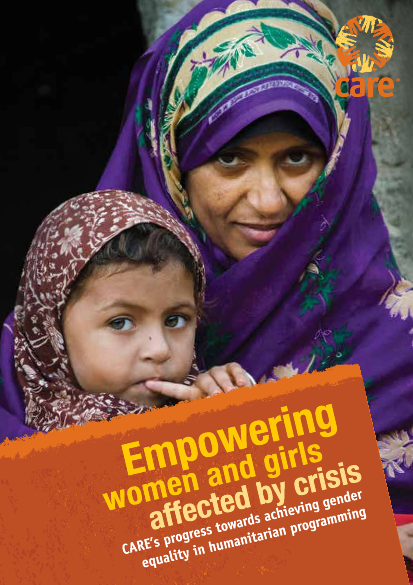 Empowering women and girls affected by crises png