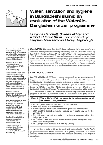 Environment and urbanization 2003 hanchett 43 56 png