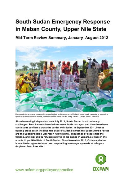 Er south sudan emergency response maban county mid term review summary 040413 en png