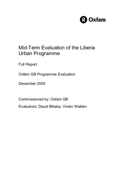 Er urban programme liberia 011205 en png