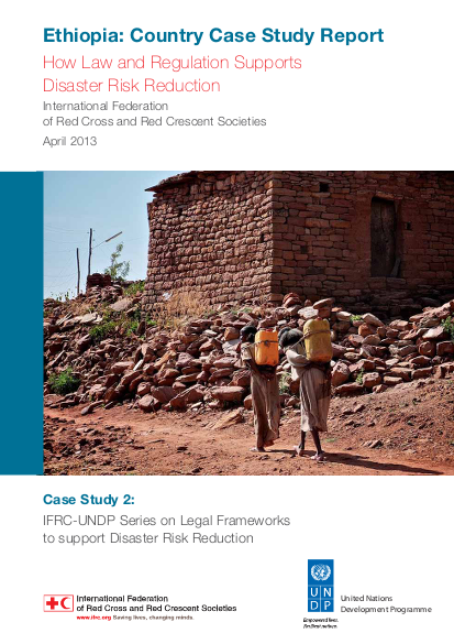 Ethiopia drr case study 2013l png