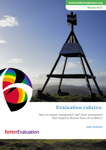 Evaluation rubrics png