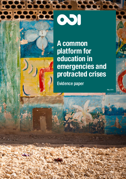 Evidence paper education in emergencies png