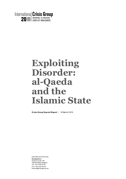 Exploiting disorder al qaeda and the islamic state png