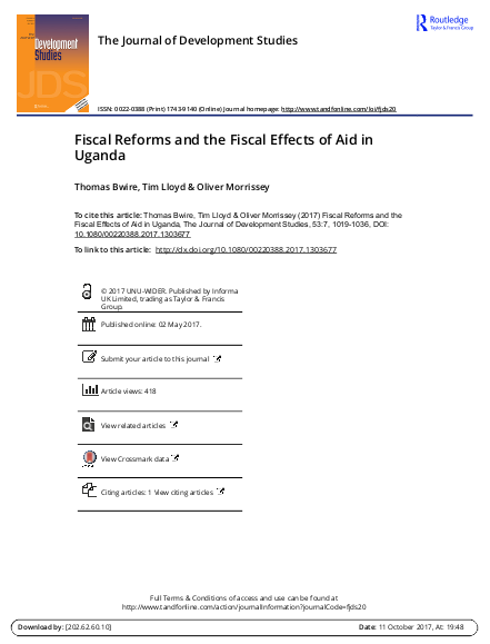 Fiscal reforms uganda png