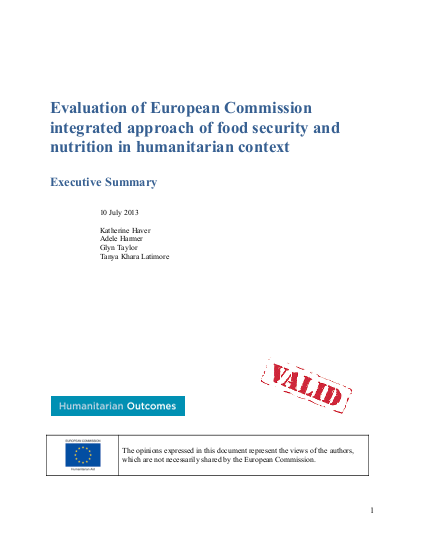 Food security and nutrition execsummary png