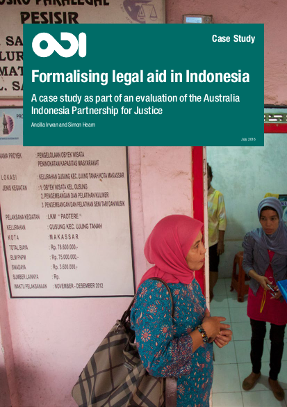 Formalising legal aid in indonesia png