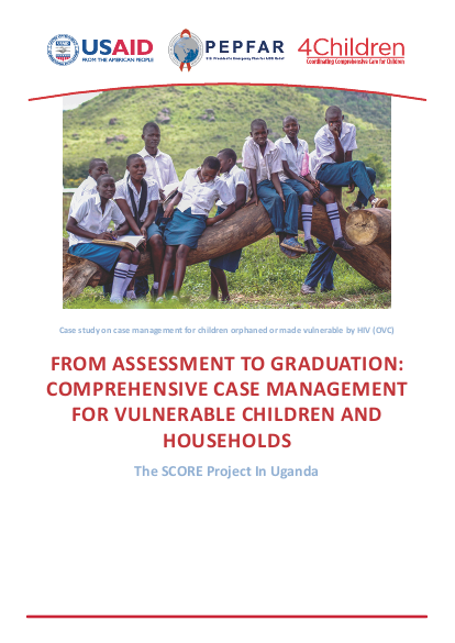 From assessment to graduation comprehensive case management for vulnerable children and households png