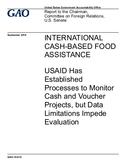 Gao report cash based food assistance png