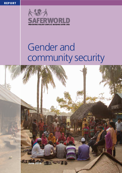 Gender and community security png