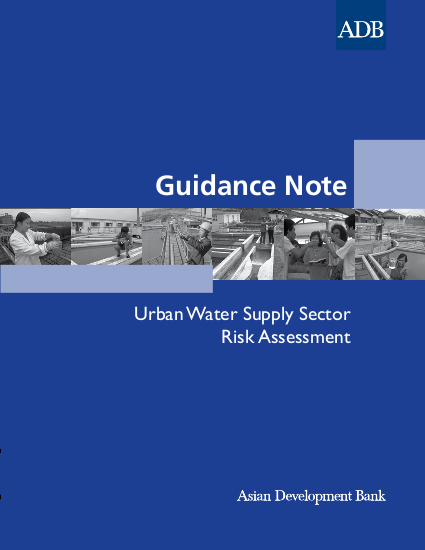 Guidance note urban water supply sector risk assessment 1 png