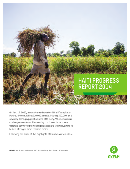 Haiti progress report 2014 120115 en png