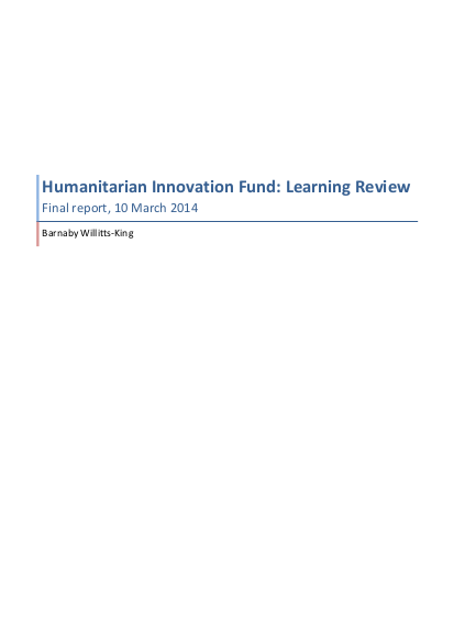 Hif learning review report final version png