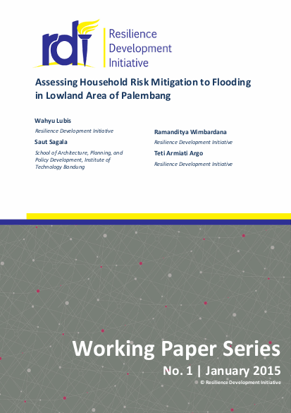 Household risk mitigation flooding palembang png