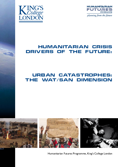 Humanitarian crisis drivers of the future urban catastrophes wat san dimension 1 png