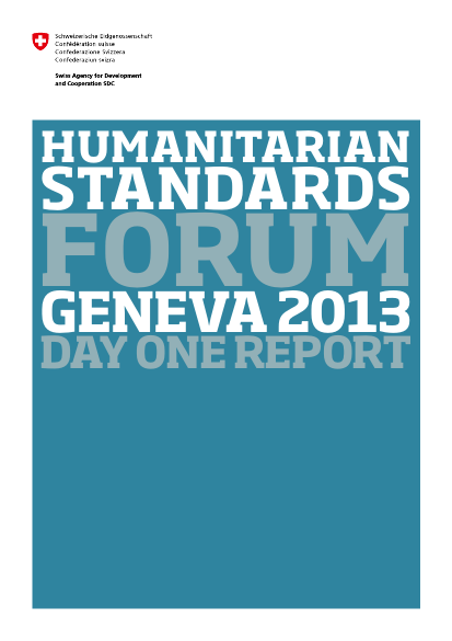 Humanitarian standards forum report png