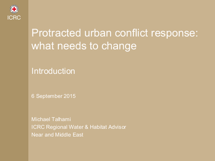 Icrc urban protracted crisis launch presentation png