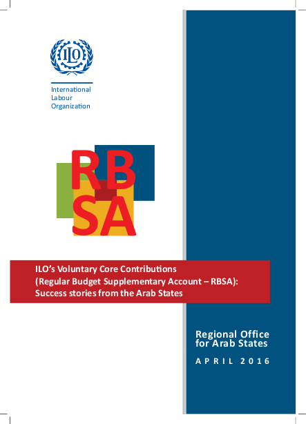 Ilo voluntary core contributions arab states png